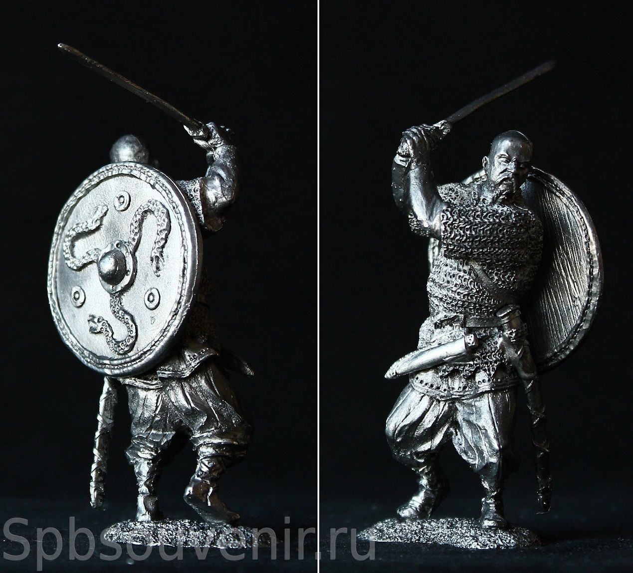 0173.Viking Raider with Sword, IXX cc. MILES PUBLIUS (unpainted